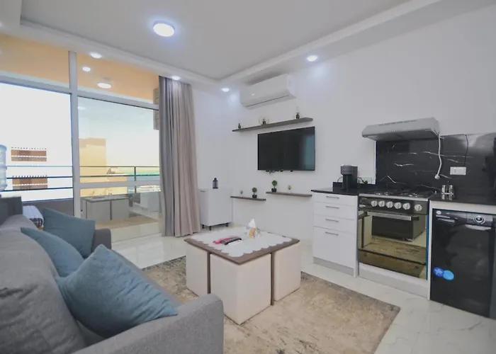 Luxury Panorama Sea View 1bedroom A24 Apartment Hurghada